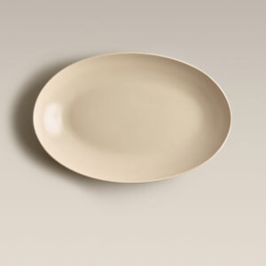 Oval Low Ceramic Bowl 134 oz