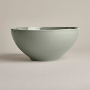 Glossy Ceramic Serving Bowl 77 oz High Shine